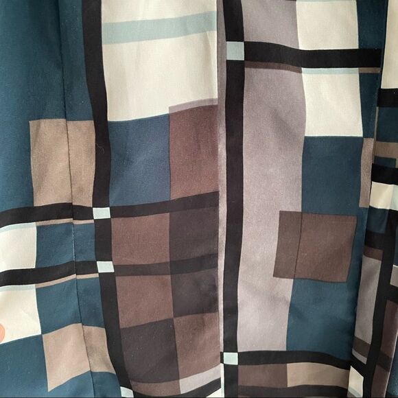 Banana REPUBLIC Sleeveless Halter Tie Back Tank Top Sleeveless Blouse Print XXSP - Picture 7 of 8